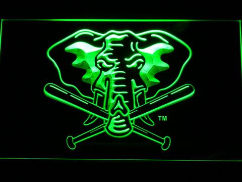 Oakland Athletics 1993-1994 Elephant Logo LED Neon Sign